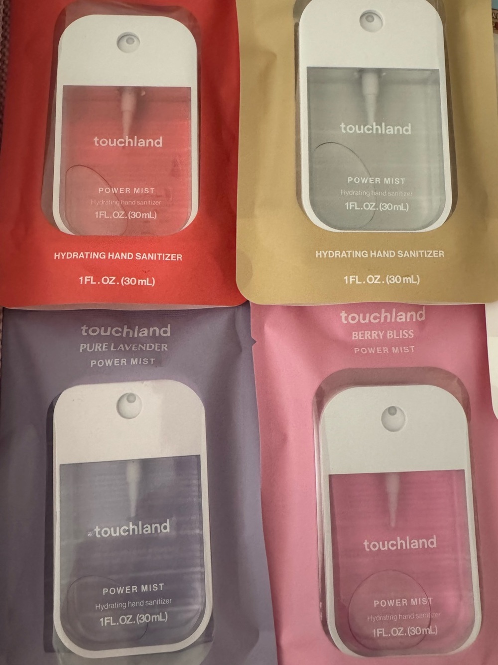 2 PK Touchland Power Mist Hydrating Hand Sanitizer